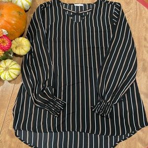 Maurices striped blouse
